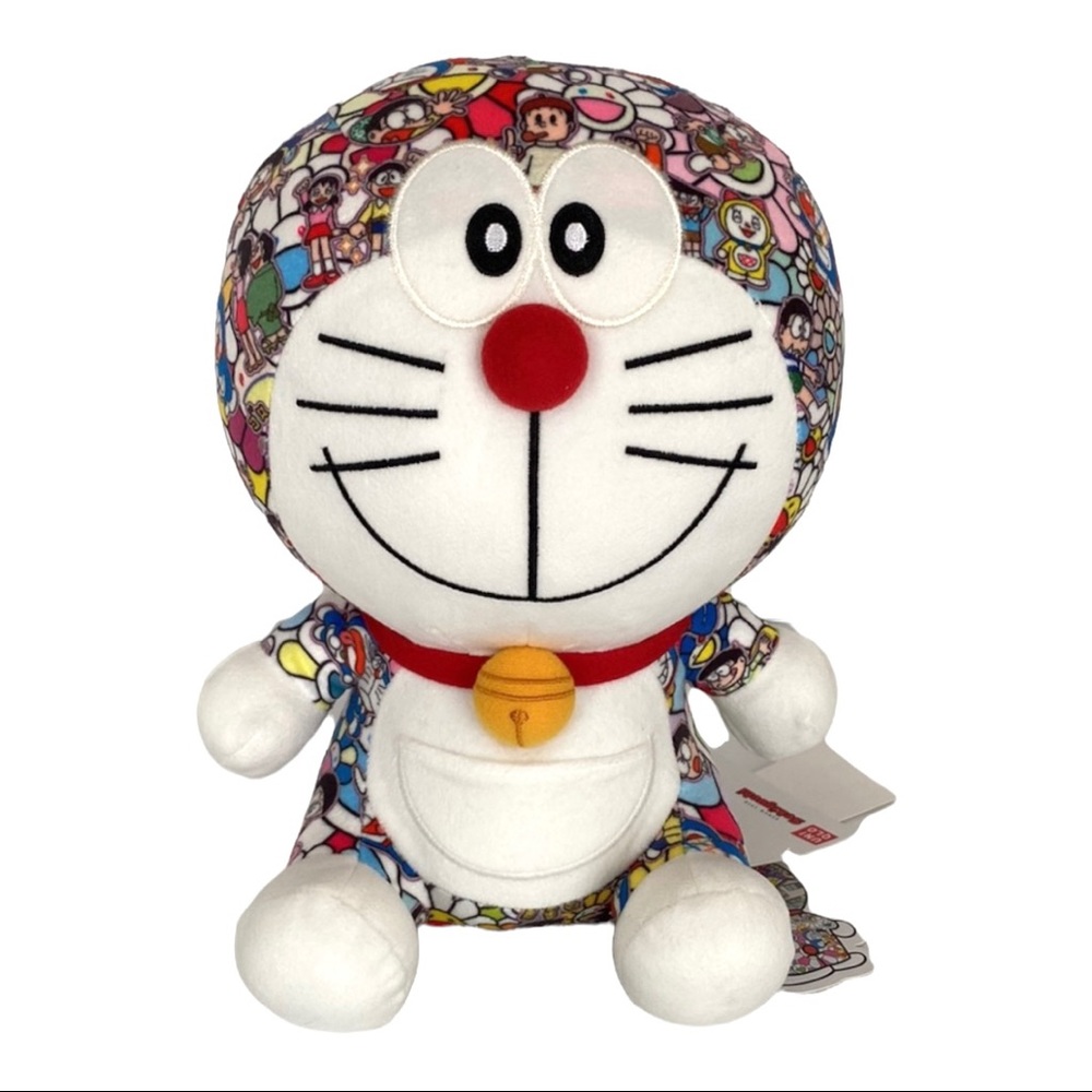 Takashi Murakami x Uniqlo Doraemon Plush Toy